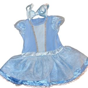 Disney Store Cinderella Baby Bodysuit 0-3m USED